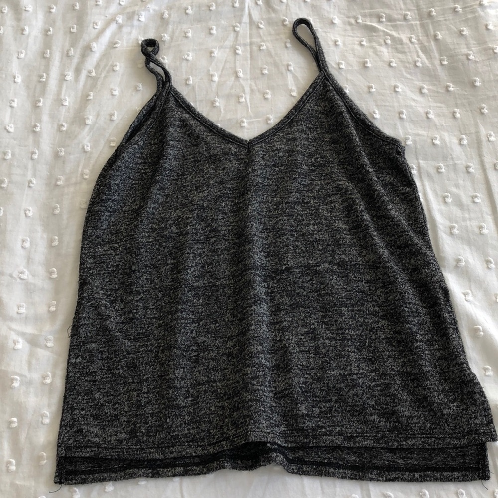 Black tank top